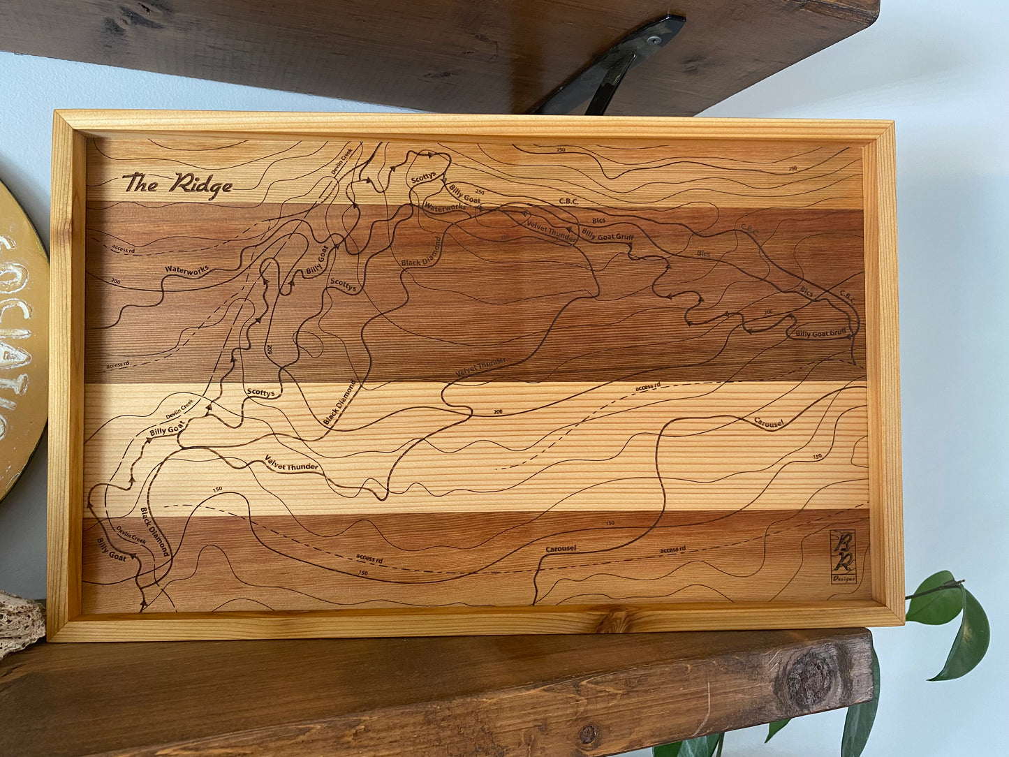 The Ridge Mountain Bike Trail Map - Founders Edition