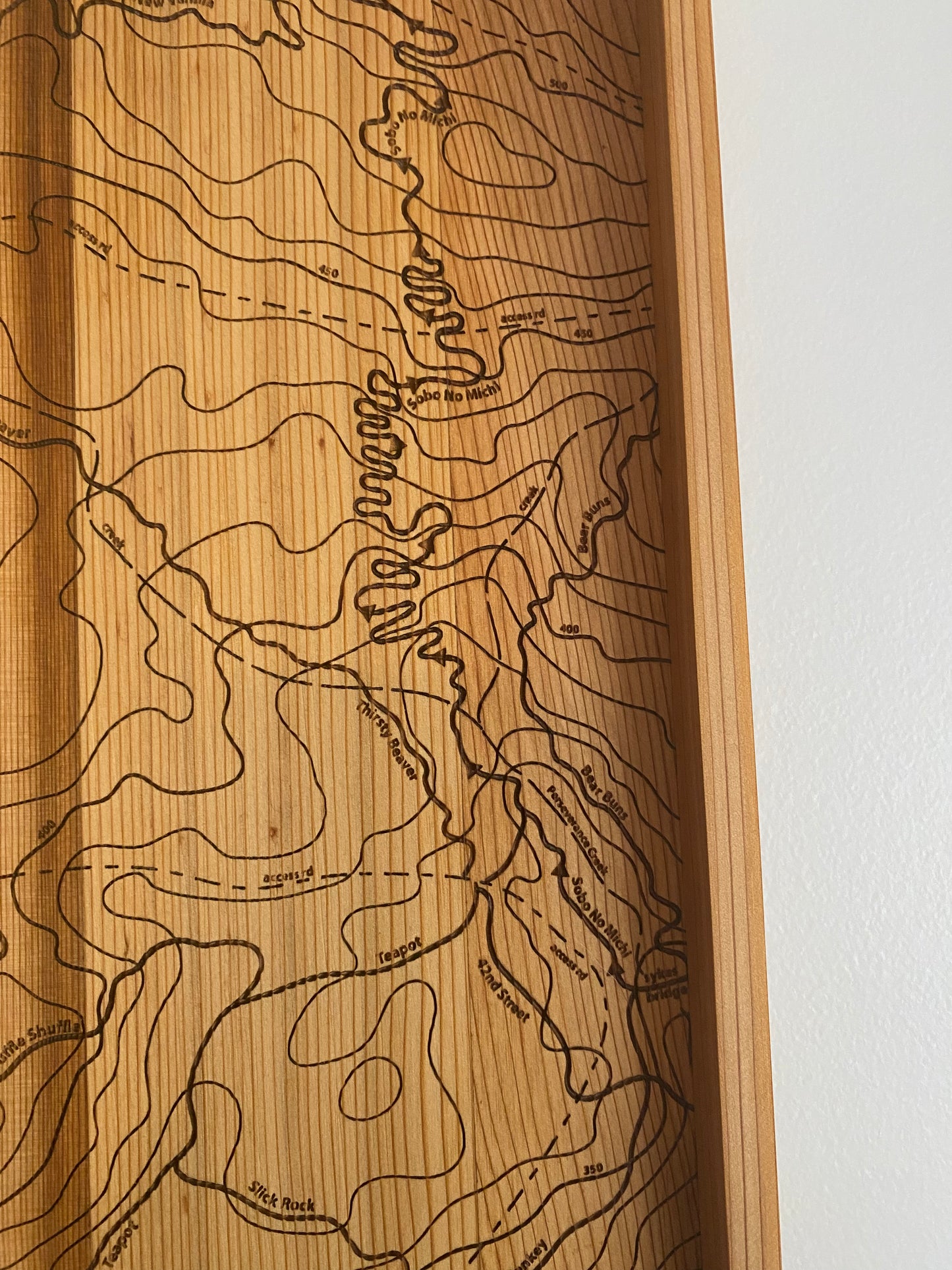 The Vanillas Mountain Bike Trail Map - Founders Edition